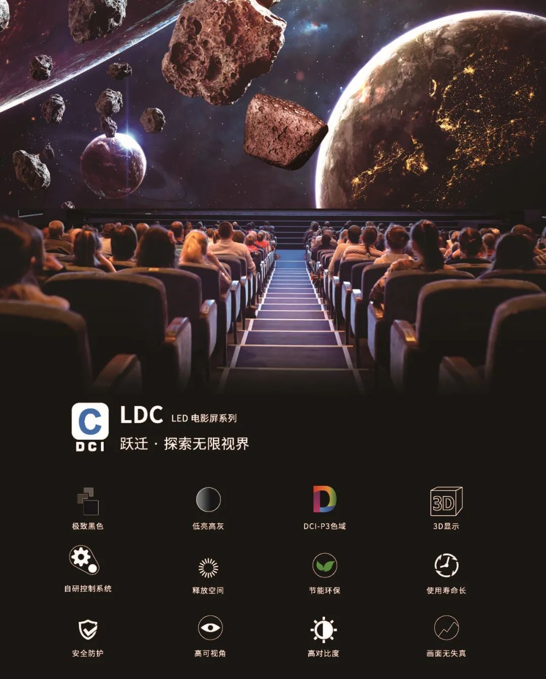 “自研+合作”全面开花，今年会·(jinnianhui)金字招牌诚信至上成业内LED电影屏通过DCI认证最多企业
